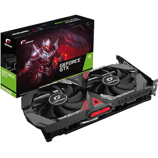 COLORFUL 七彩虹 iGame GeForce GTX 1650 Super Ultra OC 4G 显卡 4GB 黑色