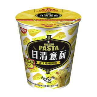 NISSIN 日清食品 日清意面组合装 2口味 447g（芝士培根风味70g*3杯+意式肉酱风味79g*3杯）