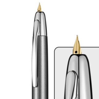 PILOT 百乐 钢笔 FC-1500RR 深灰色 M尖 单支装