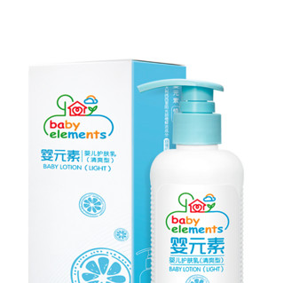 baby elements 婴元素 婴儿护肤乳 清爽型 180ml