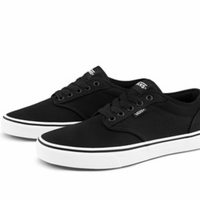 VANS/范斯 复古 男士帆布鞋 39 40 40.5 41 42 42.5 43 44 44.5 45 46 黑色
