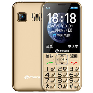 K-TOUCH 天语 N1C 电信版 2G手机 金色