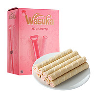 Wasuka 哇酥咔 爆浆威化卷 草莓味 240g