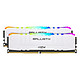 Crucial 英睿达 铂胜系列  DDR4 3600MHz RGB 白色 台式机内存 16GB（8GB*2）