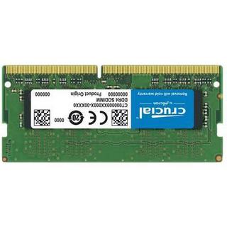 Crucial 英睿达 DDR4 2666MHz 笔记本内存 普条 绿色 4GB CT4G4SFS8266