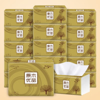 优品金装 原木抽纸 金装12包