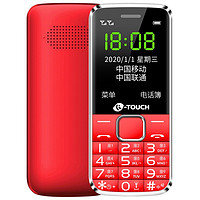 K-TOUCH 天语 Q21 移动联通版 2G手机 红色