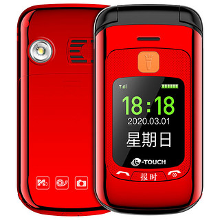 K-TOUCH 天语 V6C 电信版 2G手机 魅力红