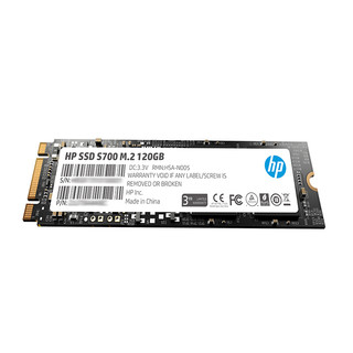 HP 惠普 S700 M.2 固态硬盘 120GB (SATA3.0)