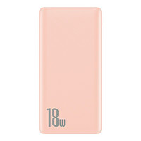 BASEUS 倍思 PPDMNA 移动电源 粉色 10000mAh Type-C/Micro-B 18W双向快充