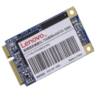 Lenovo 联想 SL700 MSATA  固态硬盘 128GB（SATA总线）