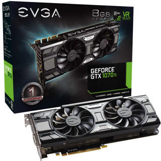 EVGA GeForce GTX 1070Ti 显卡 8GB