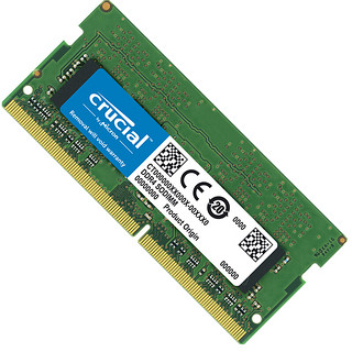 Crucial 英睿达 DDR4 3200MHz 笔记本内存 普条 绿色 8GB CT8G4SFS832A