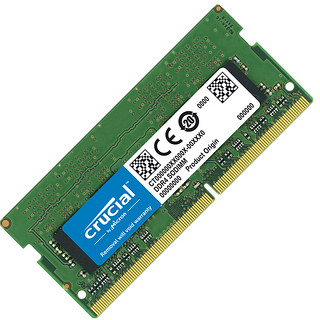 Crucial 英睿达 DDR4 3200MHz 笔记本内存 普条 绿色 32GB CT32G4SFD832A