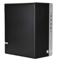 HP 惠普 EliteDesk 880 G3 23.8英寸 台式机 黑色(酷睿i7-7700、2GB独显、8GB、1TB HDD、风冷)