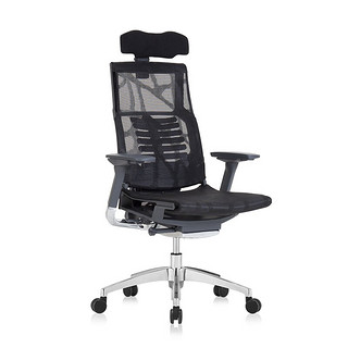 保友Pofit智能电脑椅舒适网椅游戏电竞椅人体工学椅久坐提醒家用办公椅 黑色（美国仿生ZB网） APP版+躺舒宝