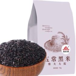 柴火大院 五常黑米1kg