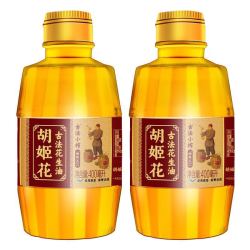 胡姬花 古法小榨花生油  400ml*2瓶