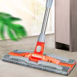 bekahos 百家好世 平板拖把静电夹固式毛巾拖布木地板地拖尘推干湿