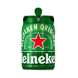 Heineken 喜力 桶装啤酒 5L桶装