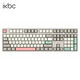 PLUS会员：iKBC W210 2.4G无线机械键盘 108键 红轴 工业灰