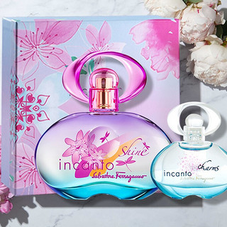 Salvatore Ferragamo 菲拉格慕 Incanto系列 女士香水礼盒装 (彩虹淡香水EDT30ml+情人淡香水EDT5ml)