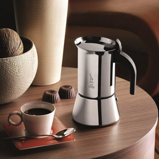 Bialetti 比乐蒂 优雅系列 0001685 不锈钢咖啡煮壶 10杯份 银色