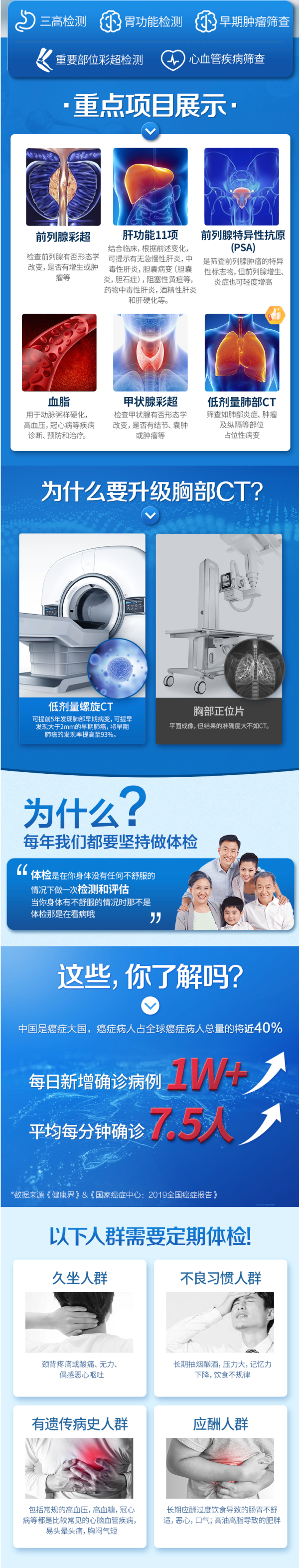 美年大健康 男性专用体检套餐 全国通用