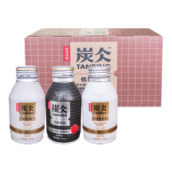 农夫山泉 炭仌咖啡 无糖黑咖 即饮咖啡铝罐270ml*15瓶 纸箱装