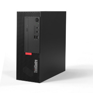 Lenovo 联想 ThinkCentre M720e 商用台式机 黑色 (酷睿i5-9500、核芯显卡、4GB、1TB HDD、风冷)