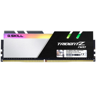 G.SKILL 芝奇 焰光戟系列 DDR4 3600MHz RGB 台式机内存 黑白 16GB 8GBx2 F4-3600C16D-16GTZNC