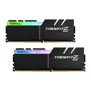 G.SKILL 芝奇 幻光戟系列 DDR4 3600MHz RGB 台式机内存 灯条 黑色 16GB 8GB*2 F4-3600C18D-16GTZR