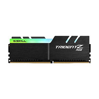 G.SKILL 芝奇 16GB(8G×2)套装 DDR4 3600频率 台式机内存条-幻光戟RGB灯条