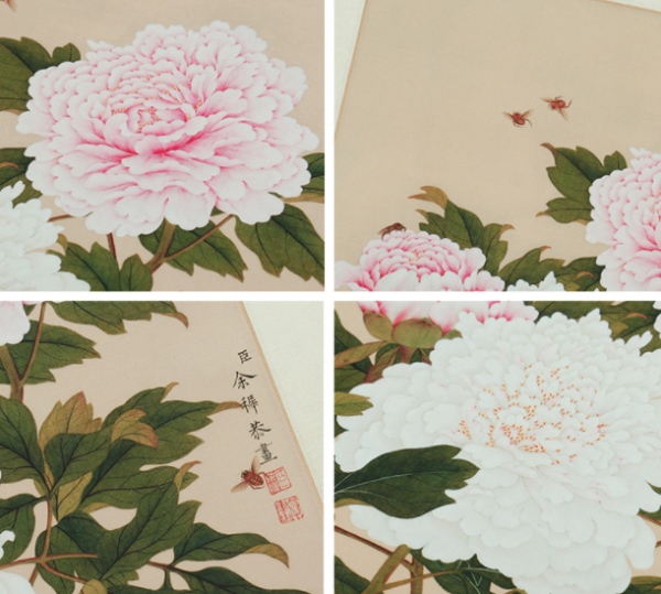 故宫清余穉花鸟图纵325横29cm镜芯鹃本无框装饰画