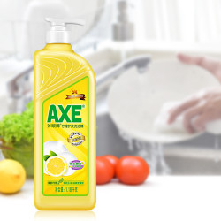 AXE 牌经典柠檬护肤洗洁精轻松去冷油4倍去农残维E护手配方