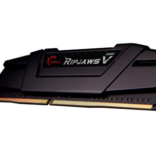 G.SKILL 芝奇 Ripjaws V系列 DDR4 3600MHz 台式机内存 马甲条 宾利黑 64GB 32GBx2 F4-3600C18D-64GVK