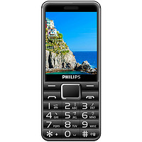 PHILIPS 飞利浦 E132X 移动联通版 2G手机 珠光黑