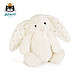 jELLYCAT 邦尼兔 经典害羞系列害羞星星邦尼兔 Twinkle Bunny白色