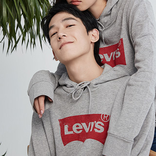 Levi's 李维斯 男女款连帽卫衣 19622 灰色 S