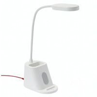 IKEA 宜家 SPANNLAND斯班兰LED工作灯可调光充电插电手机支架