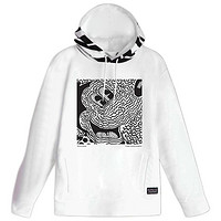 Levi's 李维斯 x Disney Mickey Mouse x Keith Haring 男士连帽卫衣 15666-0015 白色 XL