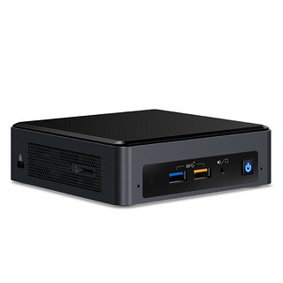 intel 英特尔 NUC8I5BEK 台式机 黑色(酷睿i5-8259U、核芯显卡、8GB、256GB SSD、风冷)