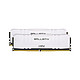  Crucial 英睿达 crucial 英睿达 铂胜系列 DDR4 3200MHz 台式机内存 白色 32GB 16GBx2　