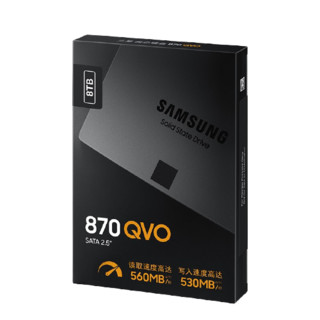 SAMSUNG 三星 870 QVO SATA 固态硬盘 8TB（SATA3.0）