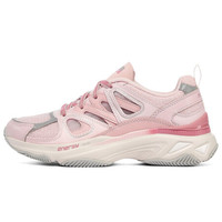 斯凯奇 SKECHERS 经典休闲鞋女子运动鞋 时尚老爹鞋 熊猫鞋 149375/ROS 玫瑰红 37码 US7码