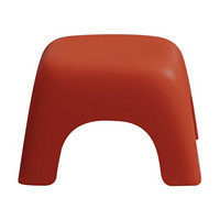 Citylong 禧天龙 家用几何塑料凳 红色