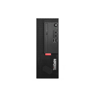 Lenovo 联想 ThinkCentre M720e 19.5英寸 商用台式机 黑色 (酷睿i3-9100、核芯显卡、4GB、1TB HDD、风冷)