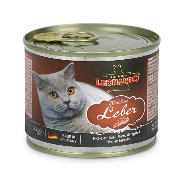 LEONARDO 肝脏全阶段猫粮 主食罐