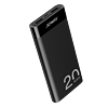 JOWAY 乔威 JP193 移动电源 黑色 20000mAh Micro-B 10.5W快充