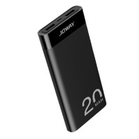 JOWAY 乔威 JP193 移动电源 黑色 20000mAh Micro-B 10.5W快充